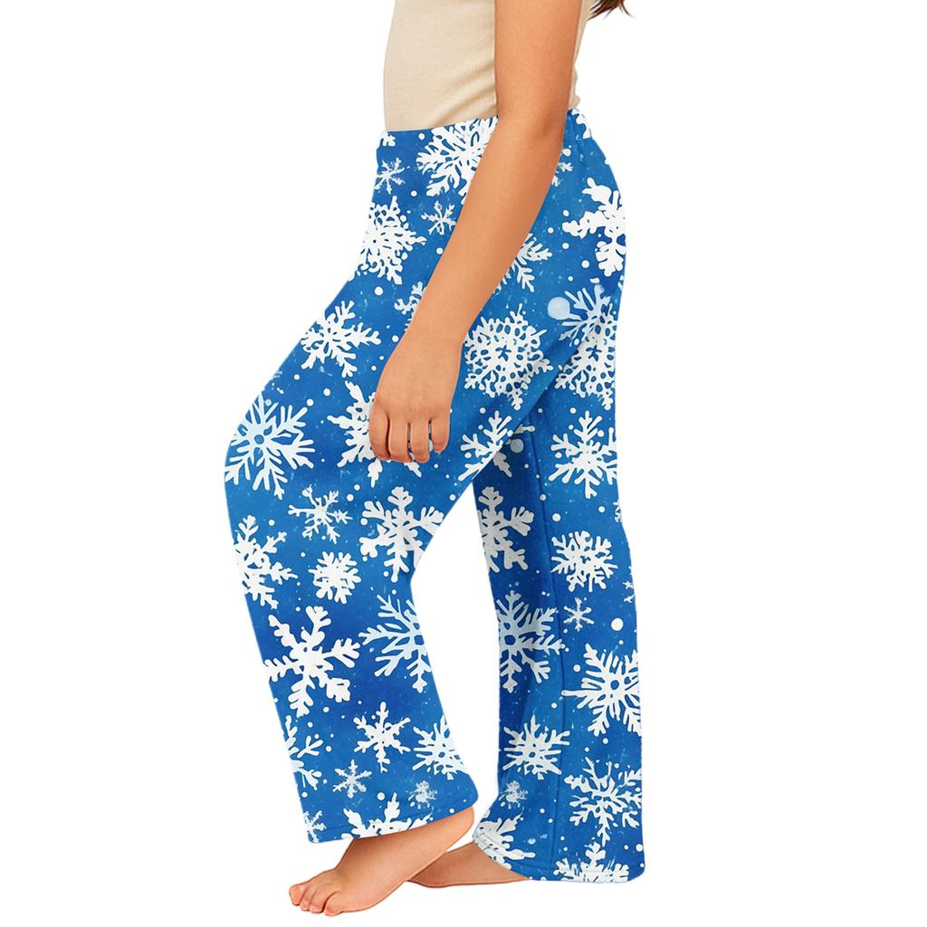 Kinder Winterhose Lange Hose mit Weihnachtsdruck