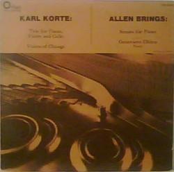

LP Record KARL KORTE / ALLEN BRINGS - Trio For Piano, Violin And Cello / ORS84464 Orion 1984 US Classical Used