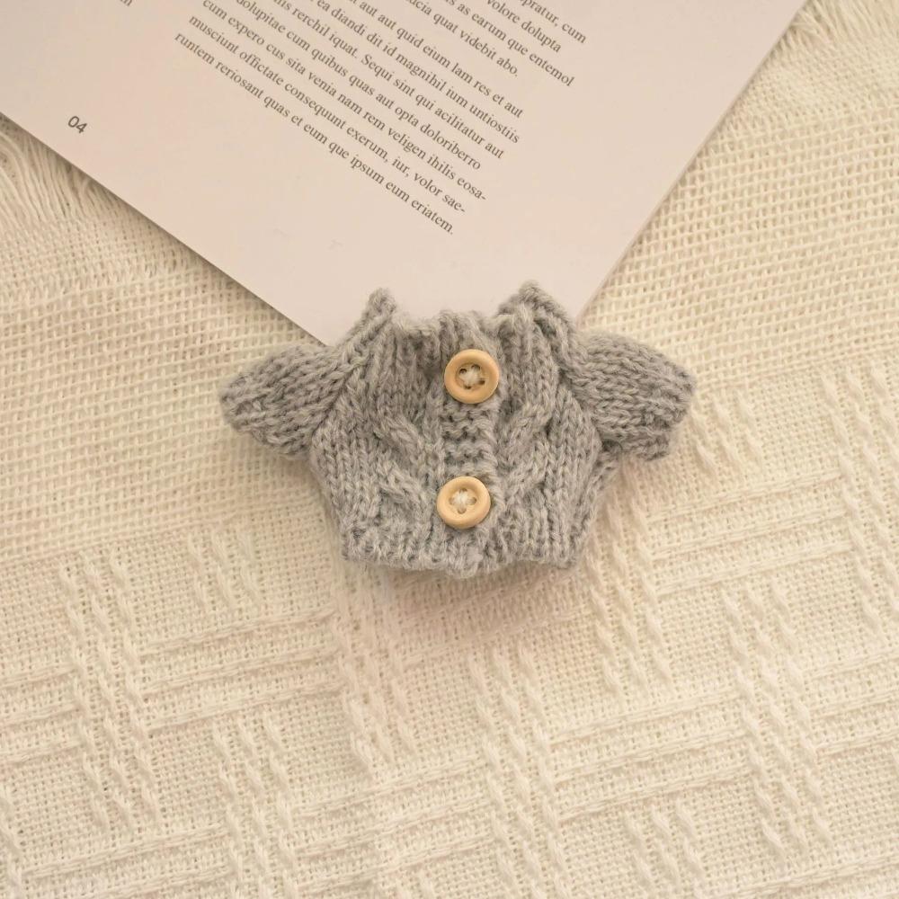 1 Stk. Heißverkauf 10cm Schulleiter Hundebekleidung Miniaturpullover für 1:8 Bjd Spielzeugpuppe Pullover Puppe Weihnachten Tragen Zubehör