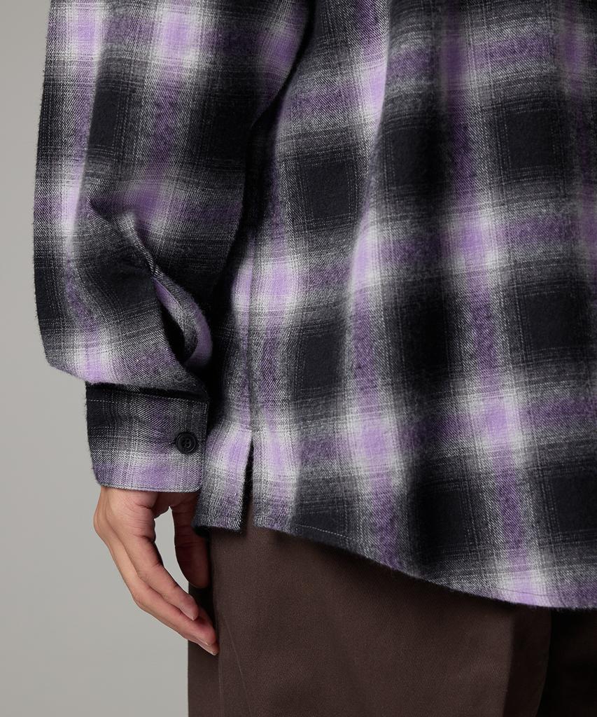 DICKIES One Pocket Ombre Shirt Purple