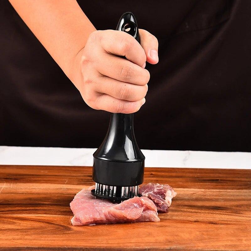 Professional Meat Tenderizer Needle Stainless Steel Kitchen Tools Cooking Accessories Steak Tenderizer Needle Rib Breaker