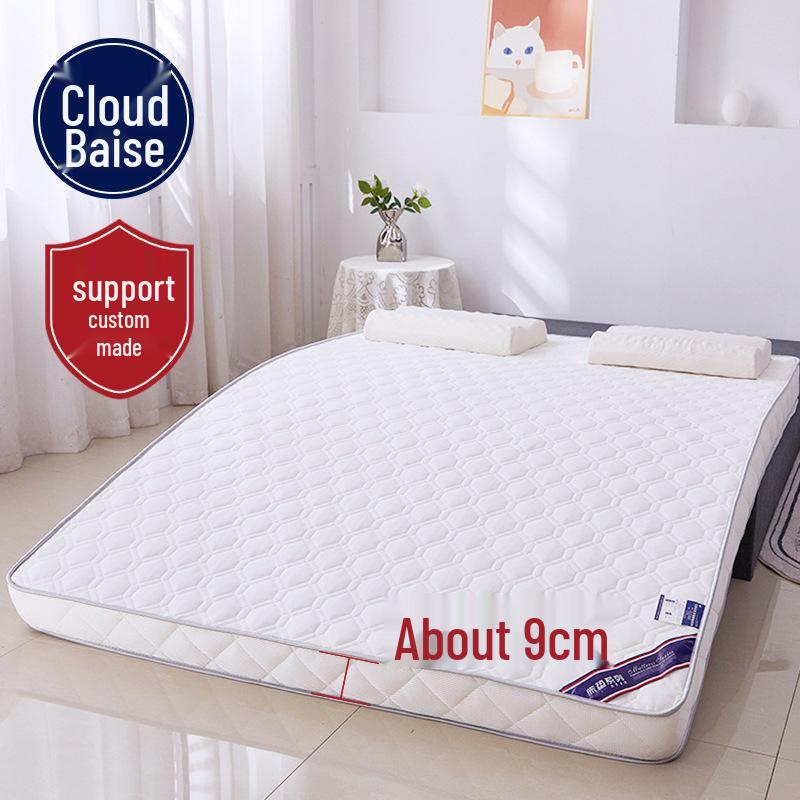 Foldable Thickened Latex Tatami Mattress - Soft Pad for Dormitory or Home, Single/Double