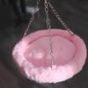Soft Bird Plush House Hanging Bird Sleeping Bed Birds Swing Toys  for Autumn Winter