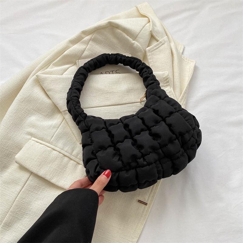 

Trendy Pu Leather Underarm Bag In Elegant Colors Perfect For Street Style Enthusiasts чёрный
