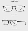 Ochelari BESIFEN E0207 Ultra-Ușori TR90 cu Ramă Completă pentru Bărbați - Ochelari Confortabili pentru Miopie pentru Fețe Mari