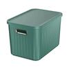 Sundries Storage Boxes with Lid Light Luxury Snacks Toys Storage Basket Household Wardrobe Organizer Clothes Nordic  Solid Color