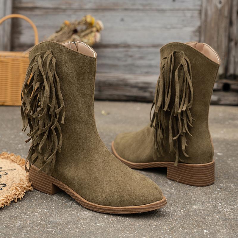 Ankle Boots Autumn Comfortable Soft Leather High Heel Boots Women Fashion Zipper Simple Temperament Women's Shoes Platform Boots