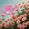 1pc Cutewater Kettle Ornaments Silicone Mold for Watering Can Flower Display and Home Decors
