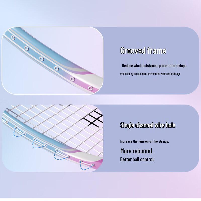 361° Model 508 Beginner Badminton Racket Set