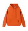 Men's Heavyweight Antibacterial Faux Cotton Hoodie - Solid Color, Unisex, Fall/Winter Essential