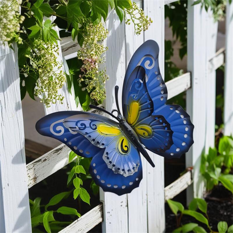 3D Double-Layer Hollow Butterfly Outdoor Decor (4-Pack)