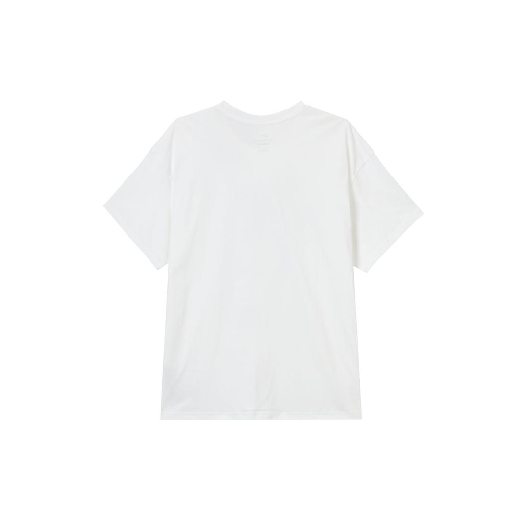 Nike T-shirt ras du cou ample court à manches courtes raglan pour homme Blanc HJ3469-100