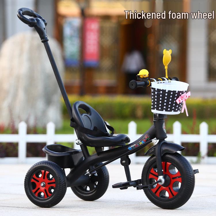 Lightweight Children's Pedal Car Stroller Tricycle for Ages 1-5