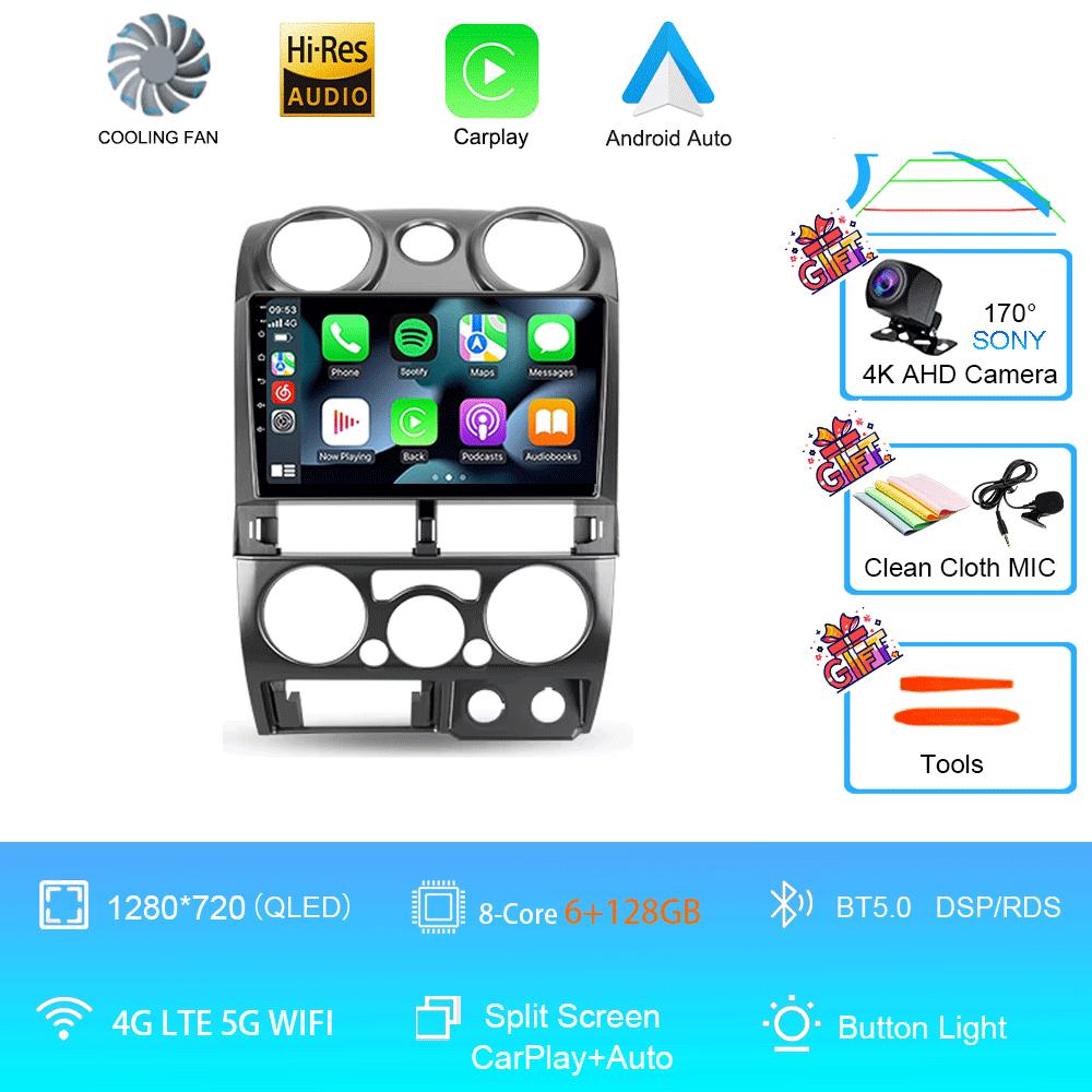 Car Radio Android 14 Carplay For Kia Cerato 3 K3 Forte 2013 2014 2015 2016 2017 2018 Auto Stereo Multimedia Player GPS Navigatio