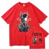 Arcane T-Shirt Caitlyn Kiram Unisex T-Shirts Rundhals Unisex Reine Baumwolle Mode Fans Kurzarmshirts Geschenk Vintage Streetwear Oberteile