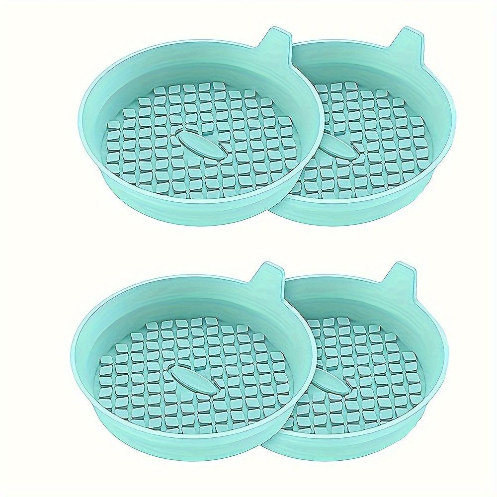 Coaster Waterproof and Non-slip Cup Holder Splash-proof Bracket Car Interior Accessories 2/4pcs Multicolor