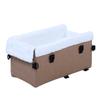 Dog Car Seat Portable Soft Pet Car Travel Home Bed Comfortable Pet Carrier for Cars Trucks SUVs