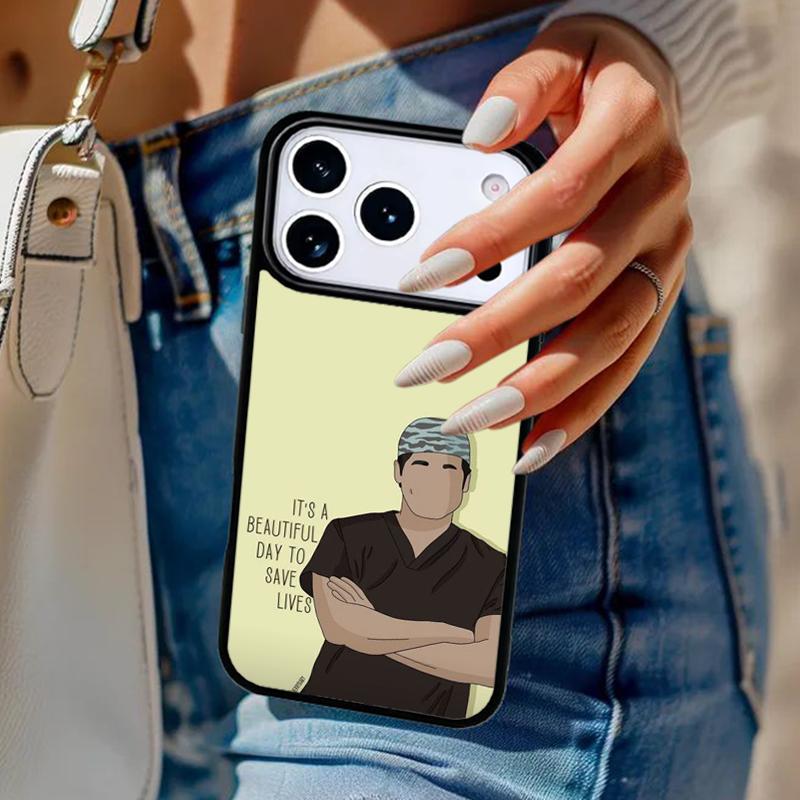 Greys Anatomy TV Quotes Soft Phone Case For iPhone 17 Air 14 15 13 12 Max Cover For Apple 14 15 16 16e 11 Pro Max Plus