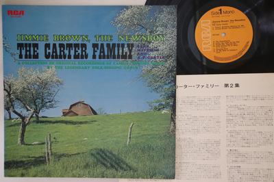 Płyta LP CARTER FAMILY - Jimmie Brown, The Newsboy RA5389 RCA Japan Folk Używana