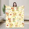 Twinkles Cartoon Twinkles  Blankets Quality Super Warm  Throw Blanket Autumn Airplane Travel Living Room Fluffy Bedspread