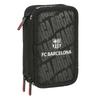FC Barcelona Triple Filled Pencil Case 37 PCS 412625857 Black