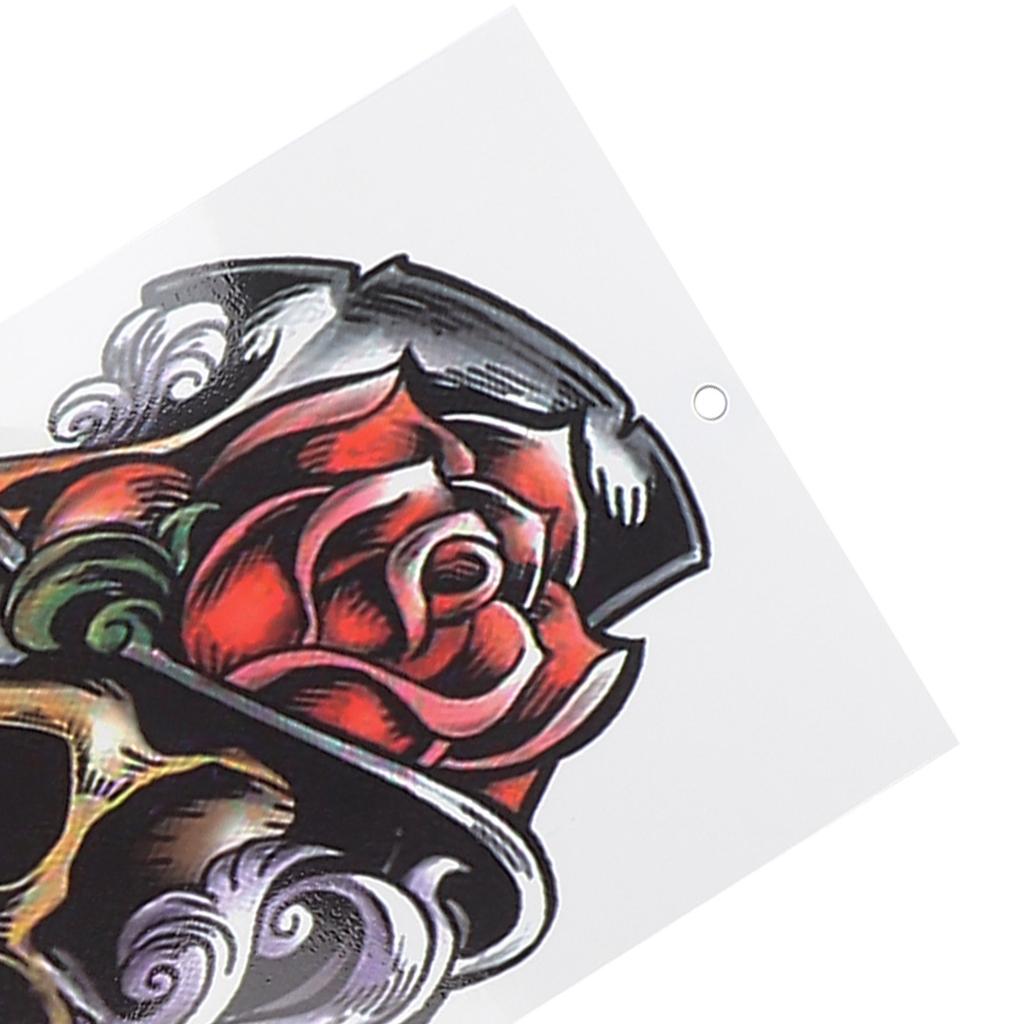 5 Pcs Large Arm Tattoo Sticker Temporary Waterproof Fake Tattoos Stickers for Women Men