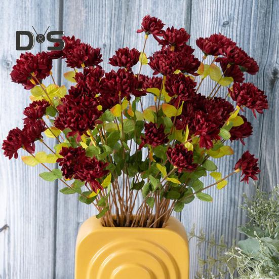 

6 шт. искусственный цветок зеленые листья реалистичные многоразовые неувядающие без полива свадебные фото реквизит украшения дома искусственный цветок ветка