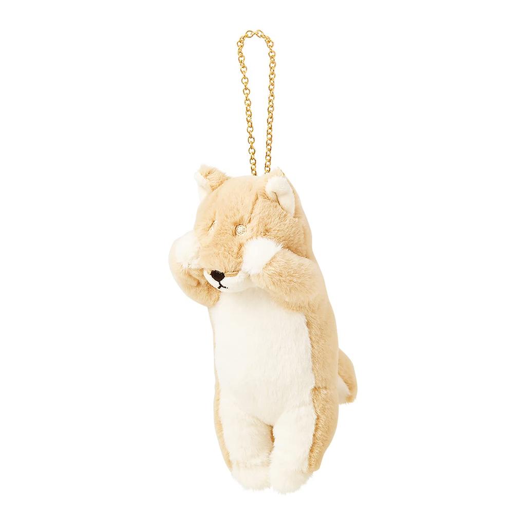 Livheart Reel Necked Shiba Inu 15cm Cute Accessory Mascot, (approx. Long), Case, 97123-44