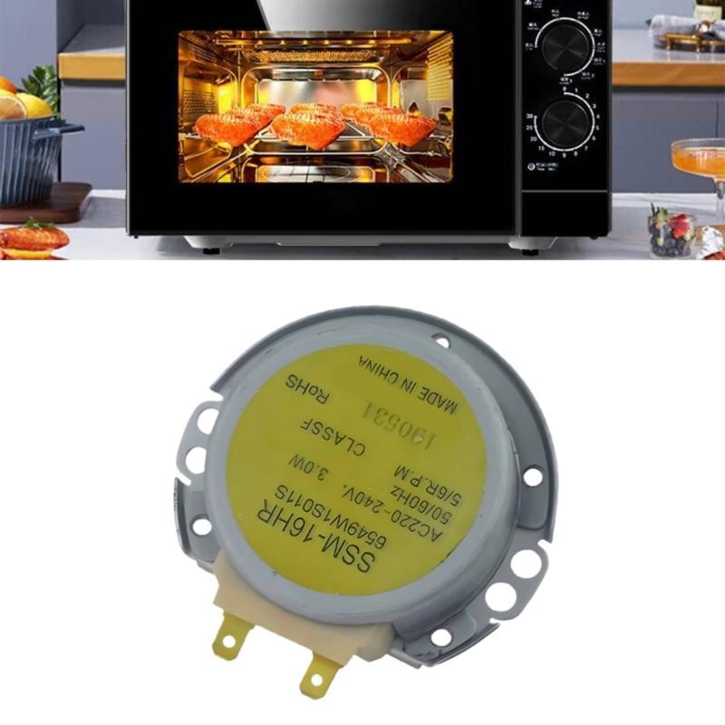 High Efficiency Microwave Turntable Motor Metal Texture for Multiple Models 220V Material Simple Setup Cost Effective