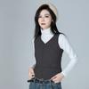 Short Autumn and Winter Velvet To Keep Warm, Wearing A Vest Inside, Slim-fitting Mother's Waistcoat Looks Thin