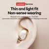 Original Lenovo LE206 Wireless Sleep Invisible Earbuds Tiny Hidden Earphone Bluetooth 6.0 Headphone Sport Stereo Noise Cancelling Headset