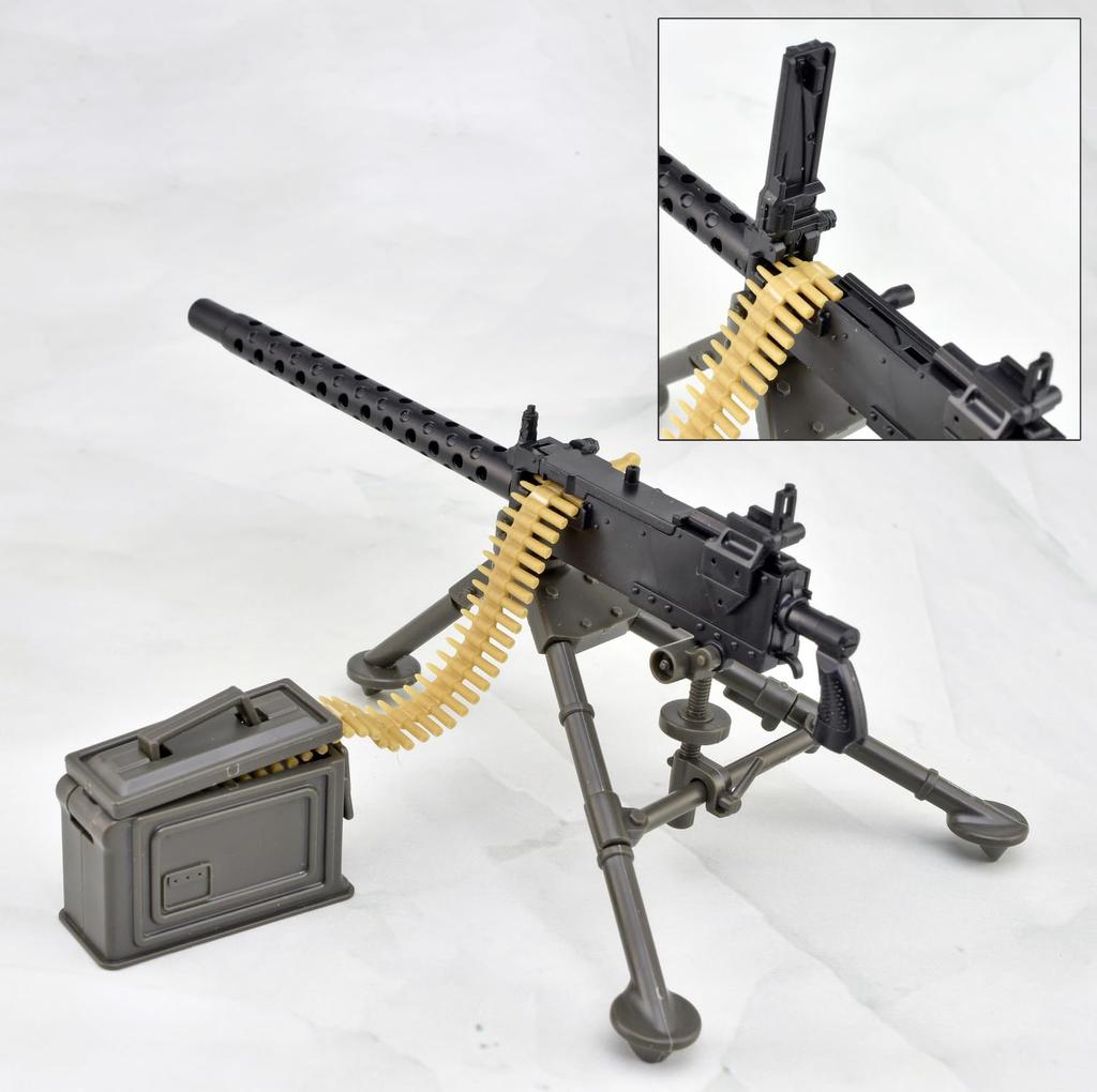TOMYTEC Little Armory STUDY1942 LD051 M1919A4 Type Heavy Machine Gun Unpainted Assembly Runner Kit 334279 1/12