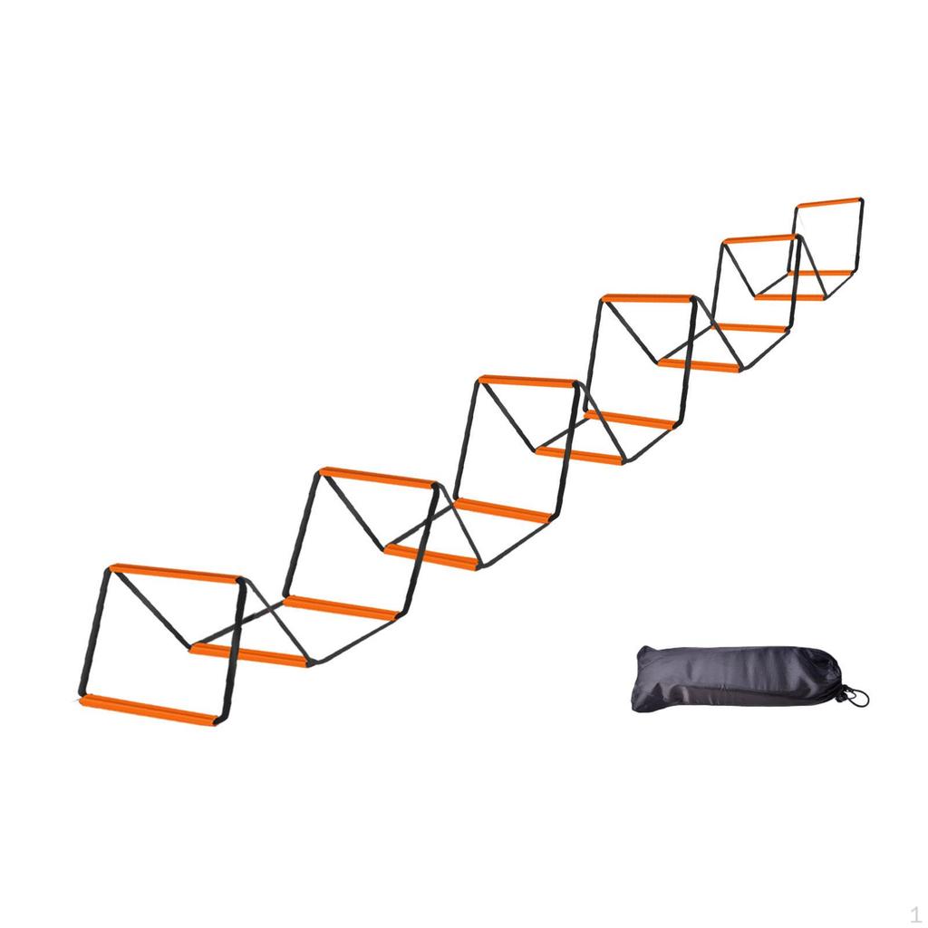 Agility Ladder Training Equipment Balance Improves Coordination Foldable Multifunction Home