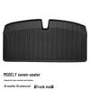 2022 Tesla Model Y TPE Non-Slip Wear-Resistant Foot Pads: 5/7-Seat Front & Rear Trunk Mats