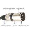 Voluty Tek 1/4-inch To XLR Cable, Oxygen-Free Copper Conductor, 6.35mm TRS Male To XLR Male Cable, 3.3ft, for Studio Recording and Live Sound