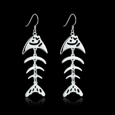 Fish Bone Jewelry Earring Earrings Dangle Women Lovely Accessories