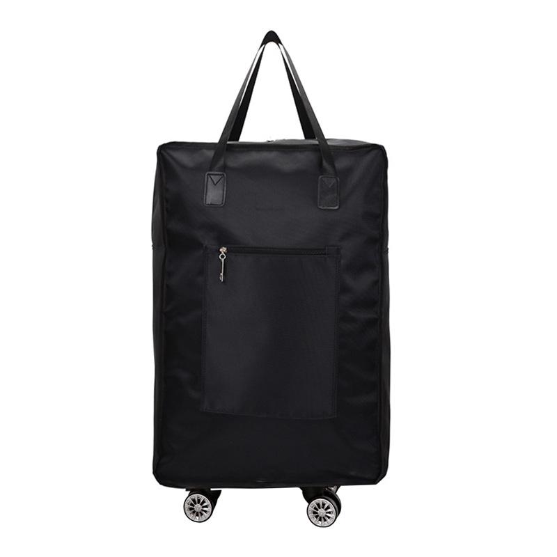 Reisetasche mit großer Kapazität, faltbar und mit Rollen – Unisex-Gepäck, Umstands- und Einkaufsaufbewahrungslösung