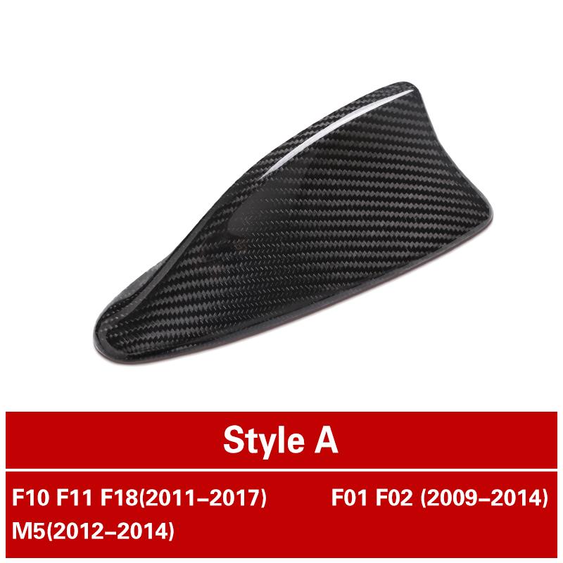 Для BMW F30 F32 F36 E90 E92 E60 F10 F20 F22 G30 G20 F48 G01 E70 F15 Накладка на антенну радиоприемника автомобиля типа акулий плавник из углеродного волокна Style A