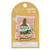 Gakken Stafle Sticker Moomin Embroidered Sticker Little My Yellow AM06081