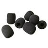 10Pcs Mini Microphone Foam Covers Mic Protector Covers Replacement Headset Windshield Sponge Cover Microphone Cover For Mic