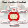 Quick Push Pop Fidget Toy for Christmas Santa Claus Pop Bubble Game Controller Handheld Puzzle Sensory Toy for Kids Boys Girls