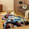 He Man Masters of The Universe Cartoon Carpet Rug for Bedroom Living Room Sofa Doormat Home Decor,Kid Game Area Rug Non-slip