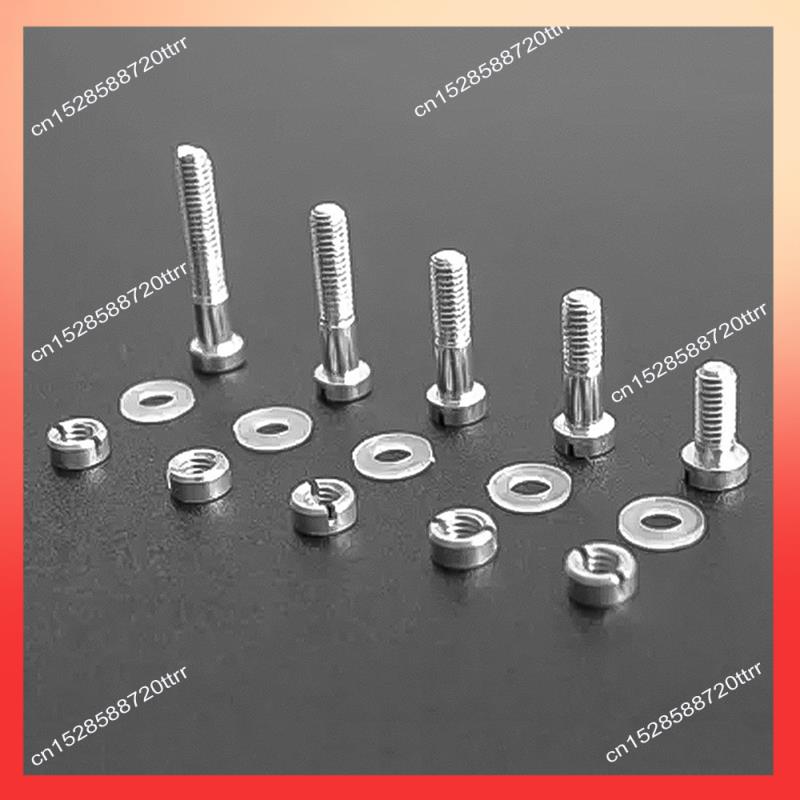 ABNR M2.5 Cartridge Mounting Screws Universal Aluminum Screws 16.5MM For LP Vinyl Record Player Rapair Tool