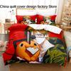 3D Printed Red Hair Girl Bedding Set Duvet Cover Pillowcase For Adult Kids Bedroom Decor Twin Full Queen King Size Bed Linen