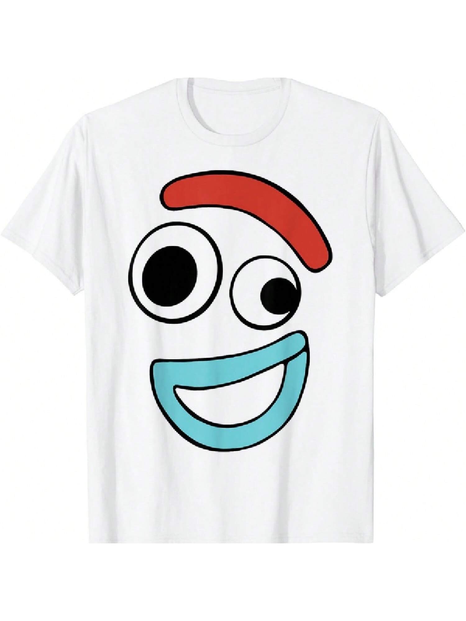Pixar 4 Forky Large Happy Face T-Shirt S разноцветный