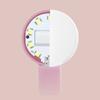 Luz de Anillo Lámpara Flash de Relleno para Teléfono Móvil Clip Portátil Atenuación de Tres Niveles Mini Duradera Práctica 10 LED Anillo para Selfies Belleza
