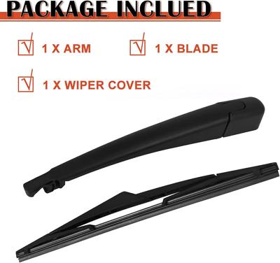 31cm Wiper Arms Blades Replacement For Kia Sportage Mk3 ATV SUV 2010-2016 Rear Wiper Arm & Blade Auto Accessories