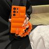 Down Jacket Wrist Strap Phone Case for Samsung Galaxy S26 S25 S24 Ultra S23 S22 Plus S21 FE A17 A07 A56 A36 A55 A16 A35 Cover