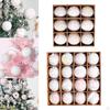 Christmas Ball Ornaments Baubles Decorative 8cm Xmas Tree Decorations for