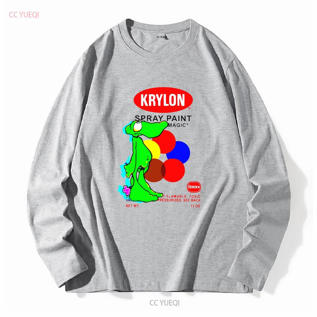 Krylon Lizard Softstyle T Shirt long or short sleeves vintage Washed homme designer clothes Stretched Versatile Unisex Soft